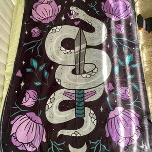 FAIRYLOOT Kingdom Of The Wicked Fleece Blanket 50x40 Kerri Maniscalco